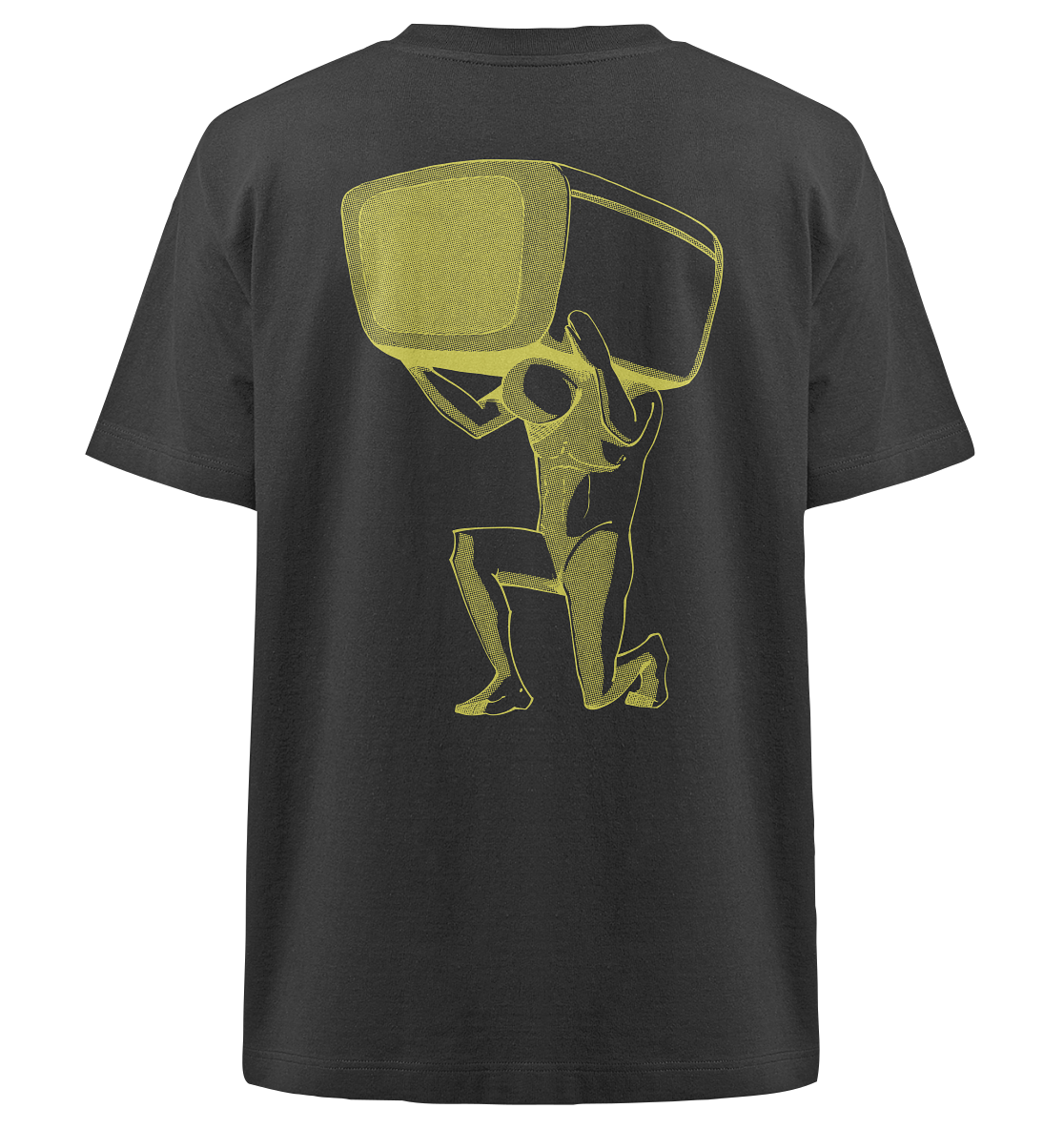 TV total Classics (Gelb) - Heavy Oversized Organic Shirt