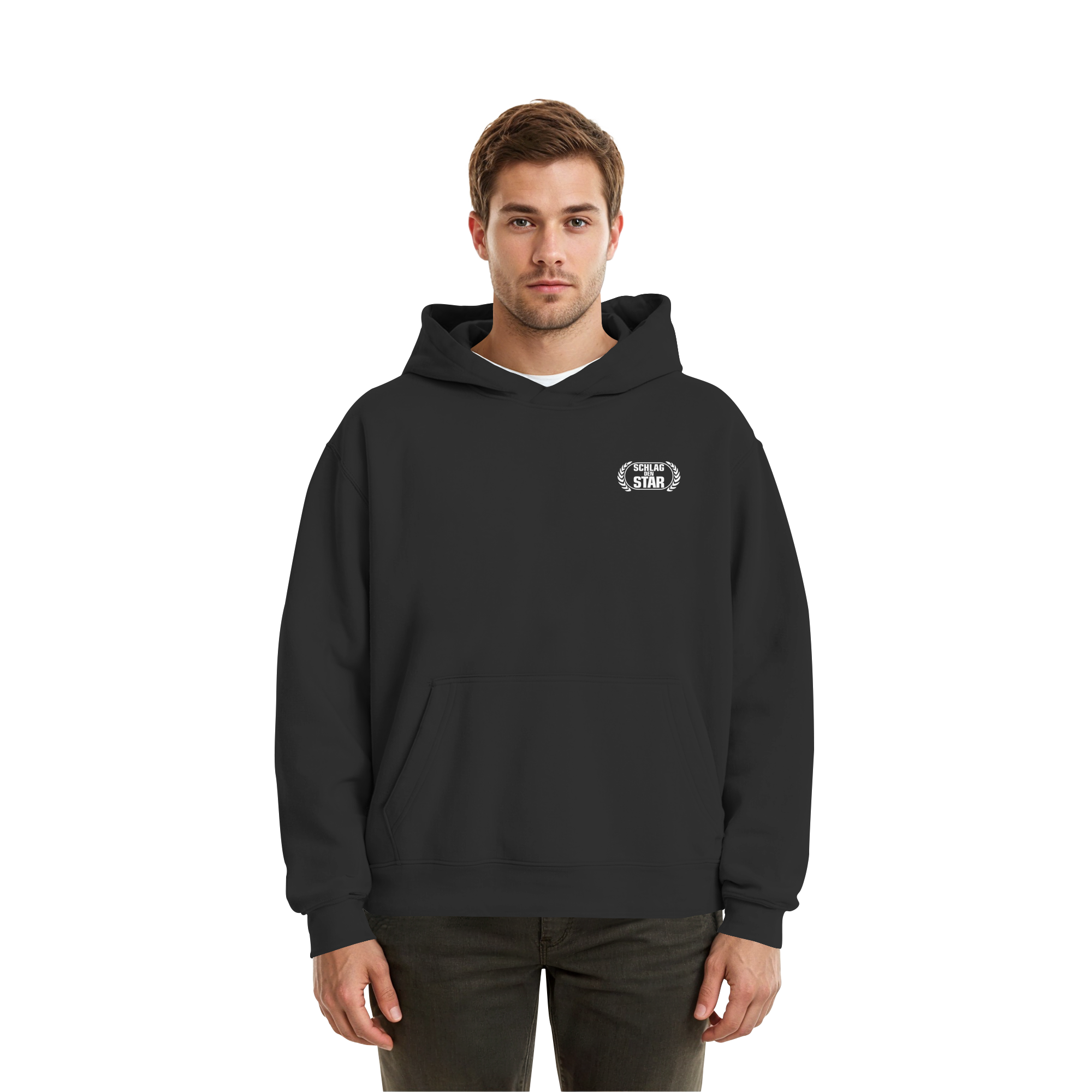 SCHLAG DEN STAR - Fluffy Boxcut Hoodie