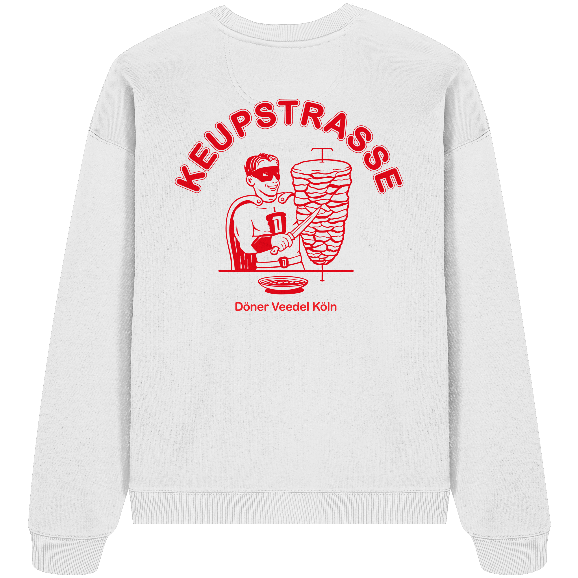 TV TOTAL DÖNERMAN X KEUPSTRASSE - Organic Oversize Sweatshirt