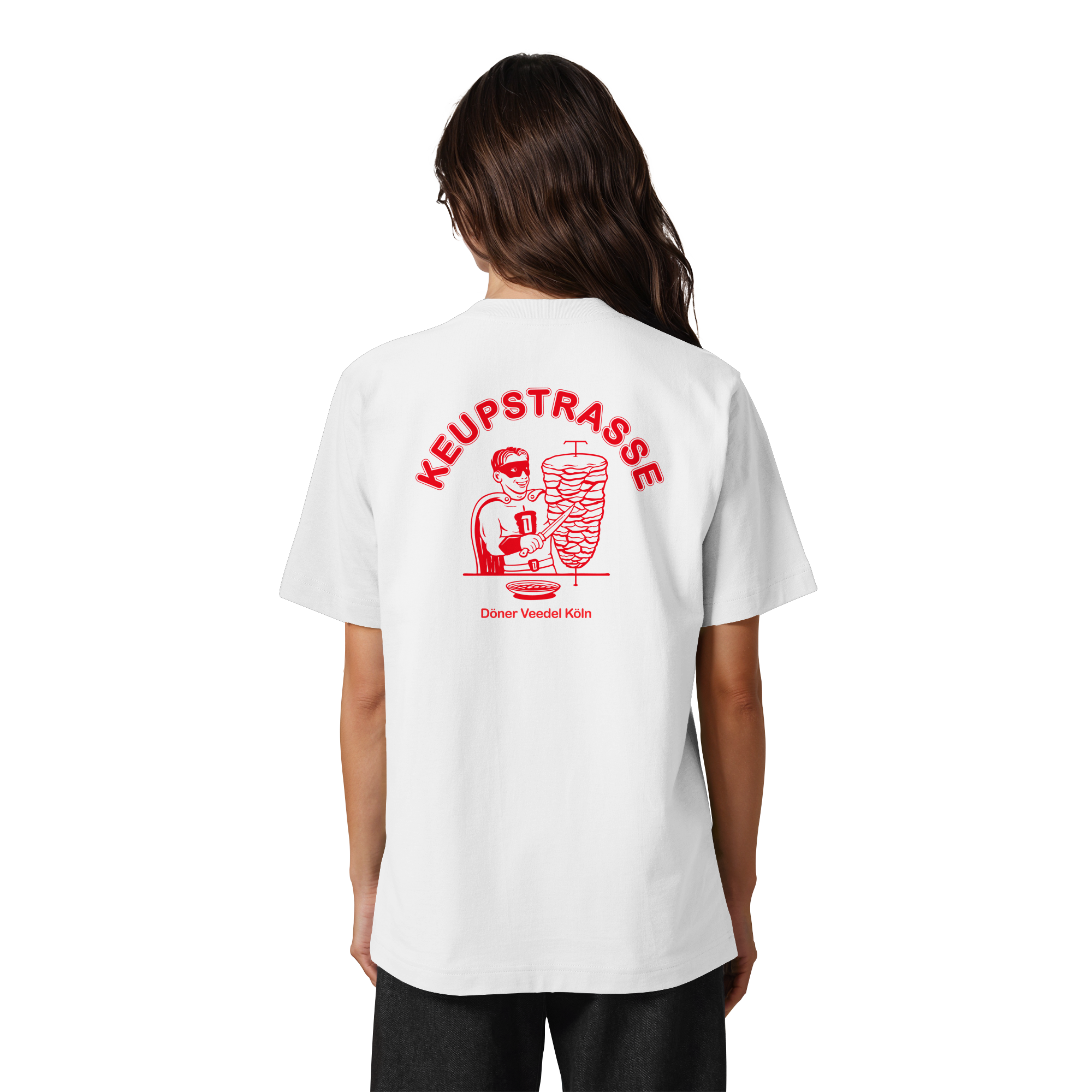 TV TOTAL DÖNERMAN X KEUPSTRASSE - Heavy Oversized Organic Shirt