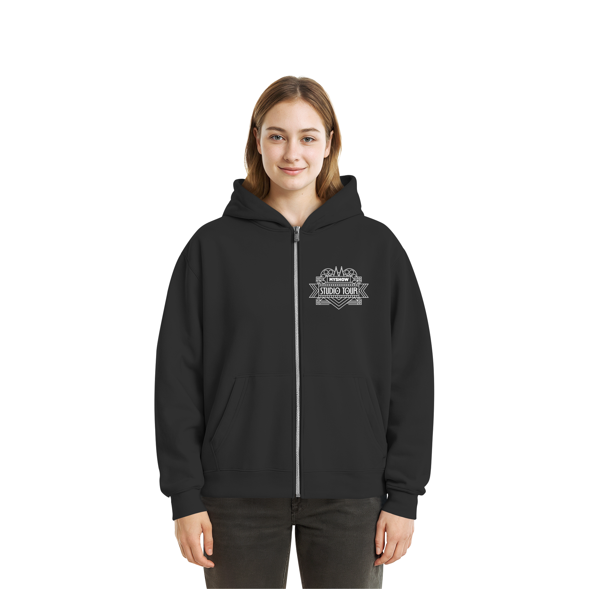 STUDIO TOUR - Fluffy Boxcut Zipper