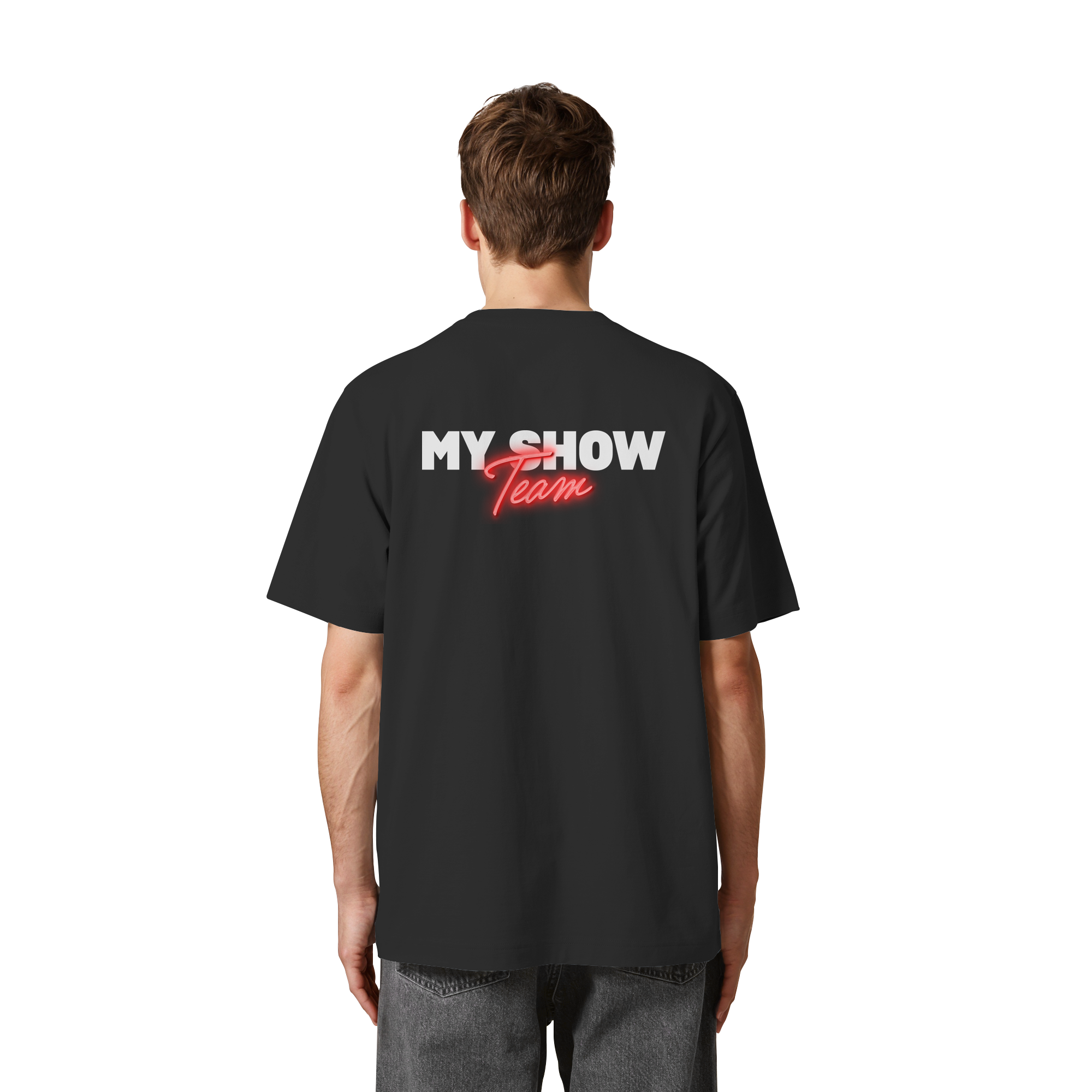 MYSHOW TEAM - Heavy Oversized Organic Shirt
