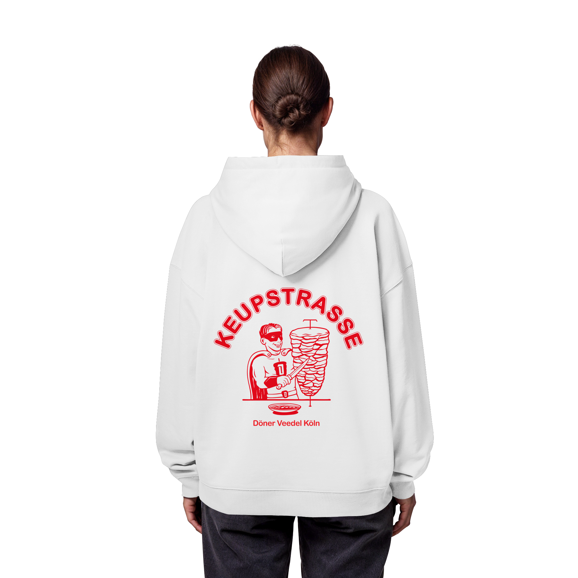 TV TOTAL DÖNERMAN X KEUPSTRASSE - Organic Oversize Hoodie