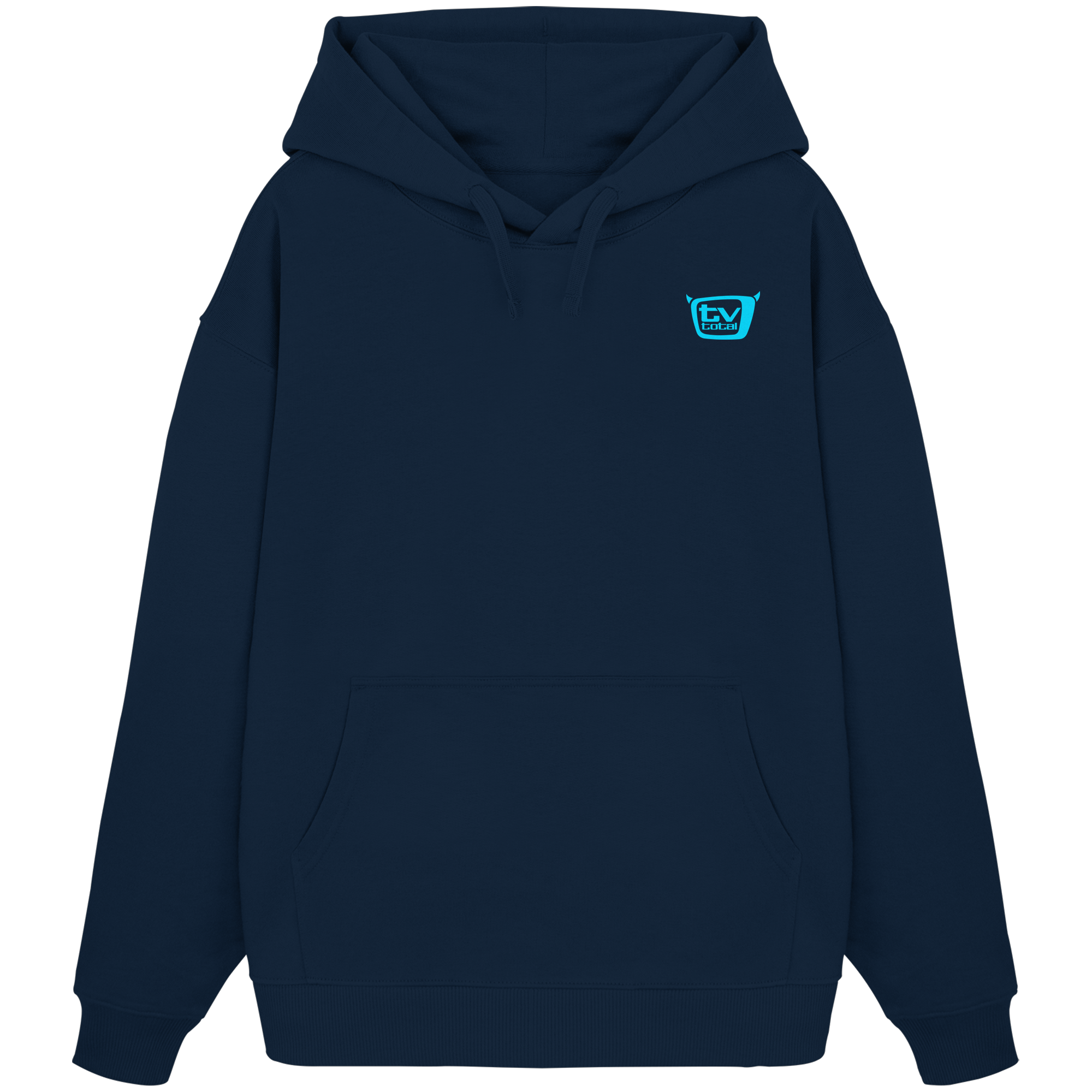 TV total Classics (Blau) - Organic Oversize Hoodie