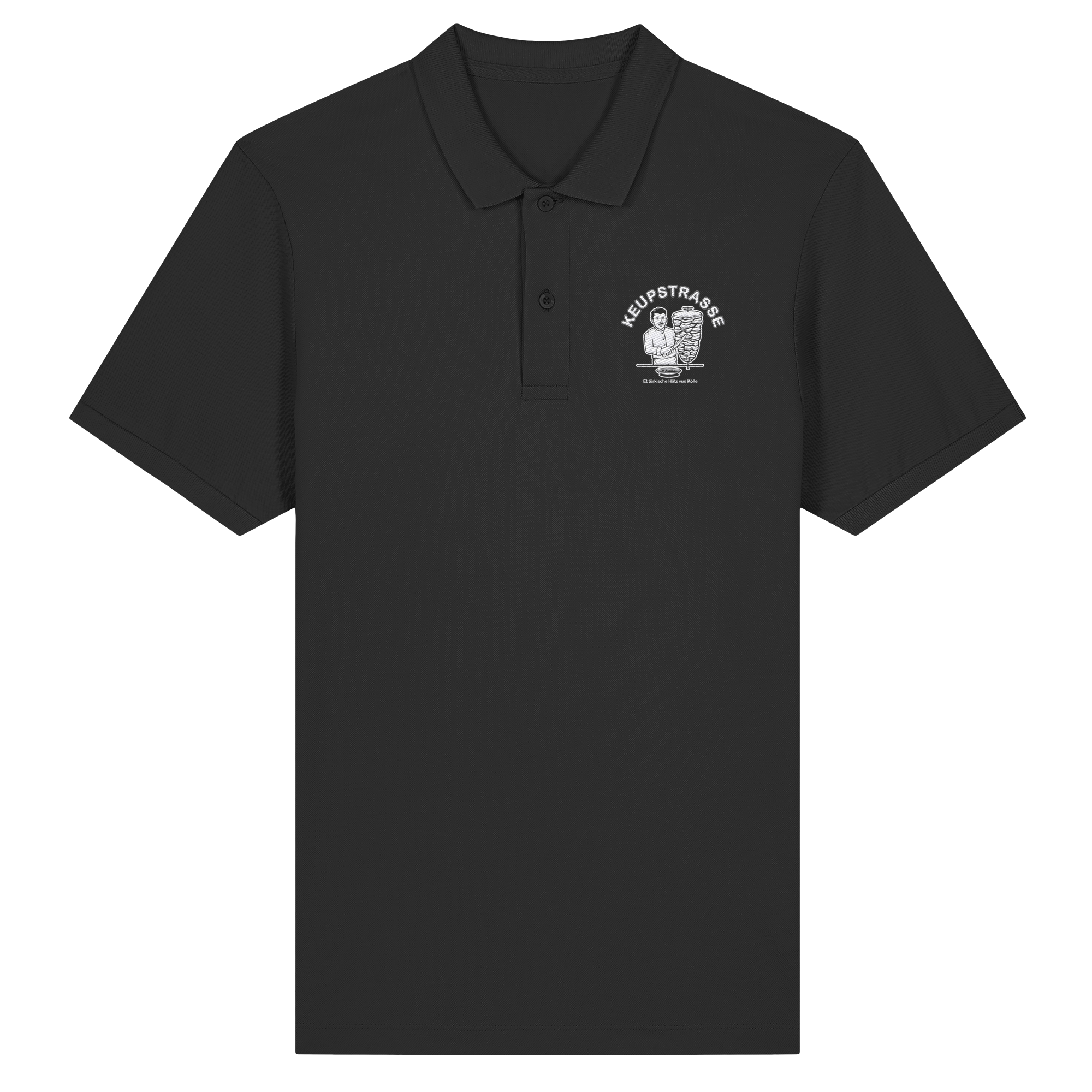 Keupstrasse  - Organic Fitted Poloshirt