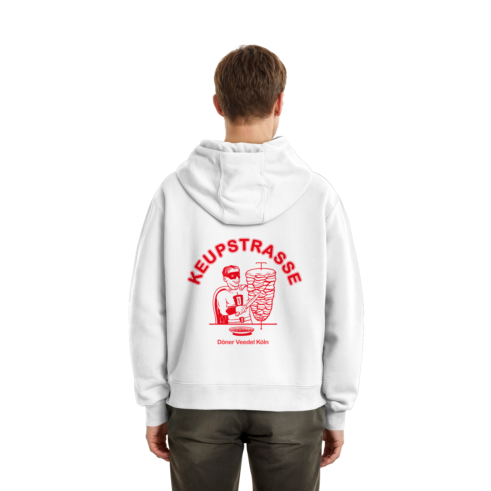 TV TOTAL DÖNERMAN X KEUPSTRASSE - Fluffy Boxcut Zipper