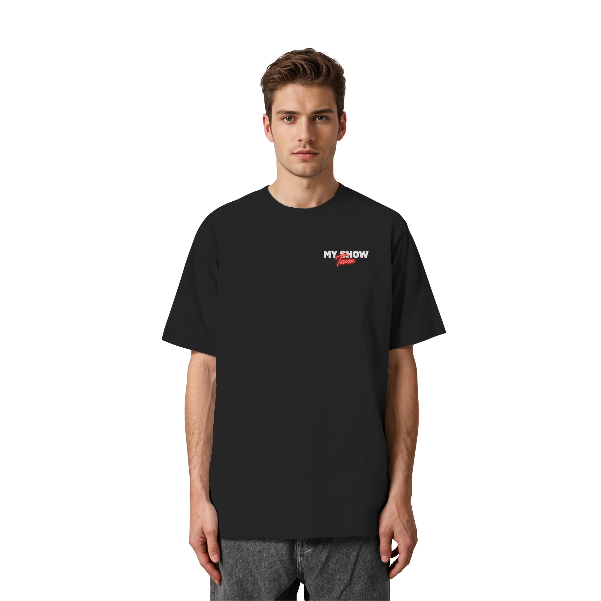 MYSHOW TEAM - Heavy Oversized Organic Shirt