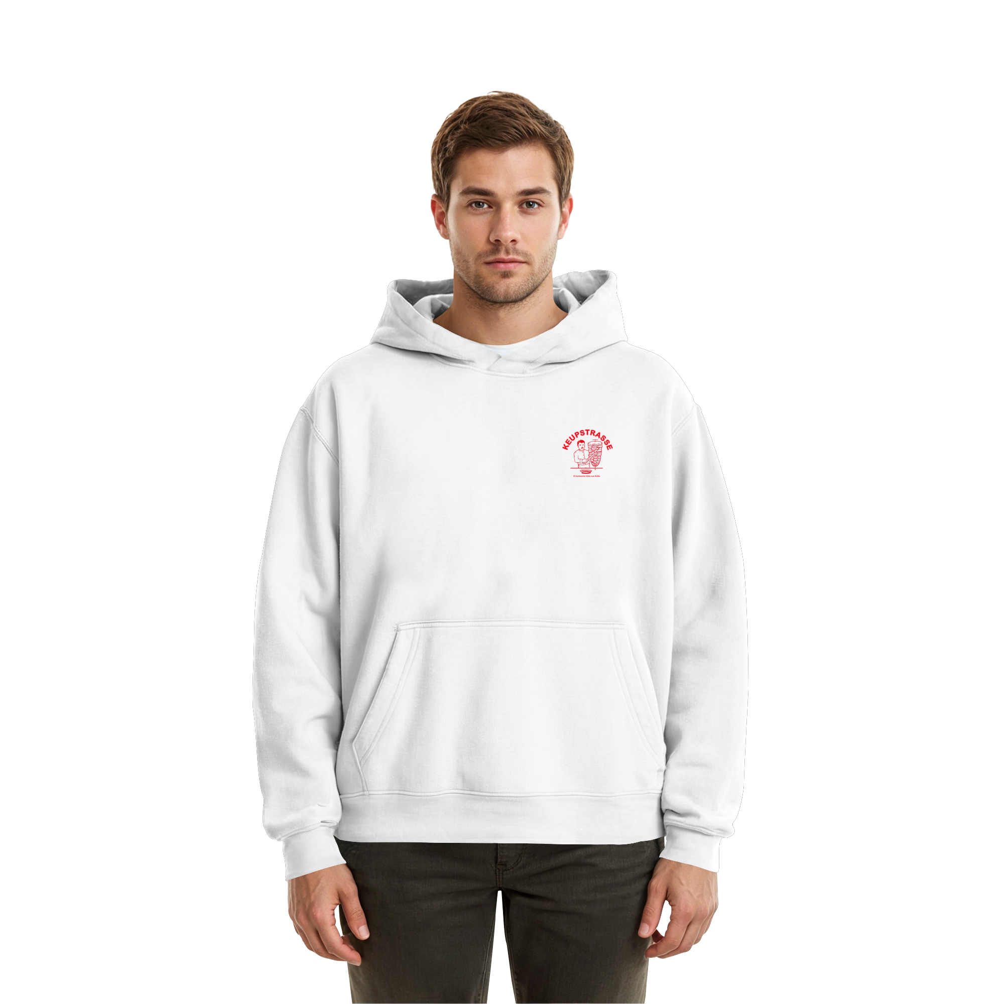Keupstrasse  - Fluffy Boxcut Hoodie