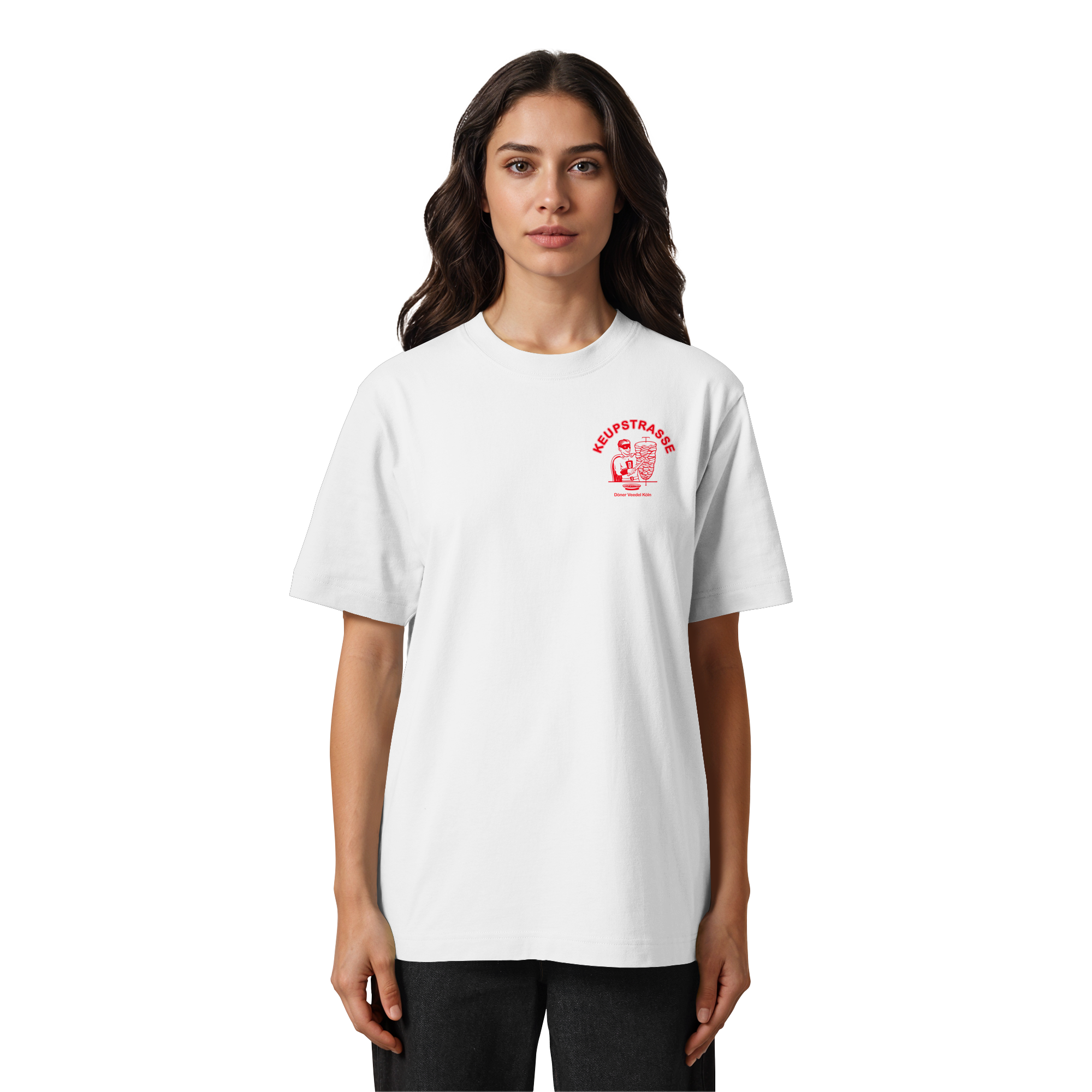 TV TOTAL DÖNERMAN X KEUPSTRASSE - Heavy Oversized Organic Shirt