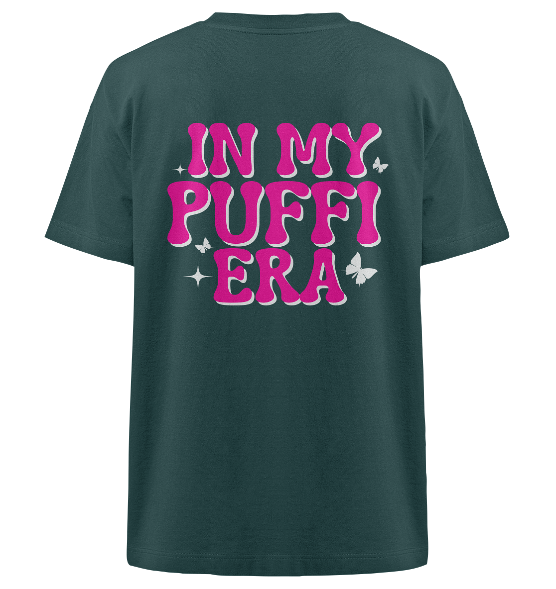 TV total - IN MY PUFFI ERA (Pink) - Heavy Oversized Organic Shirt