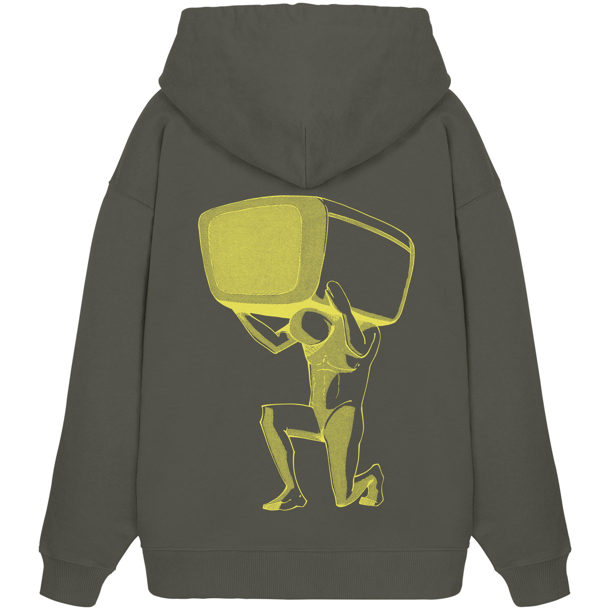 TV total Classics (Gelb) -  Organic Oversize Hoodie