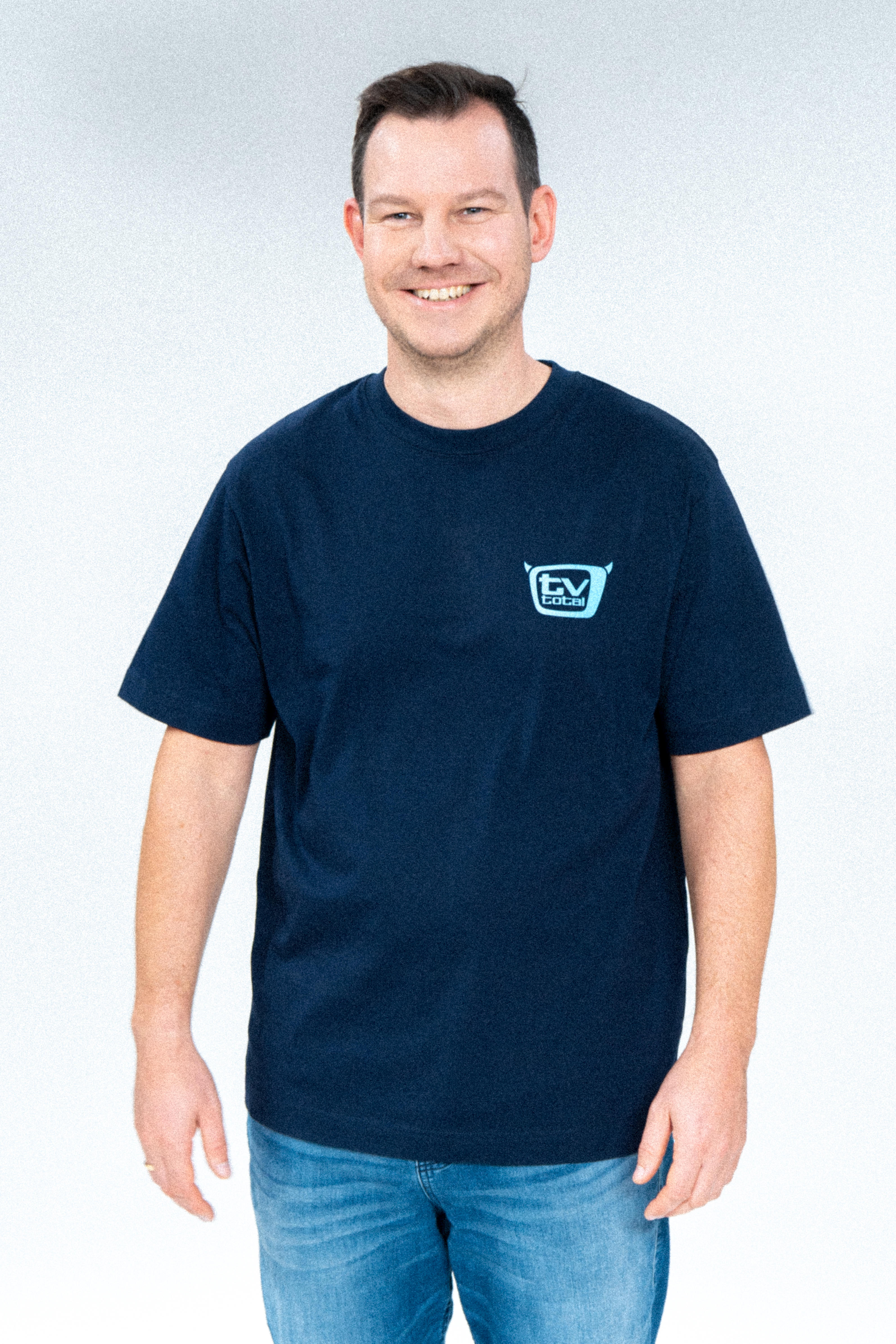 TV total Classics (Blau) - Heavy Oversized Organic Shirt