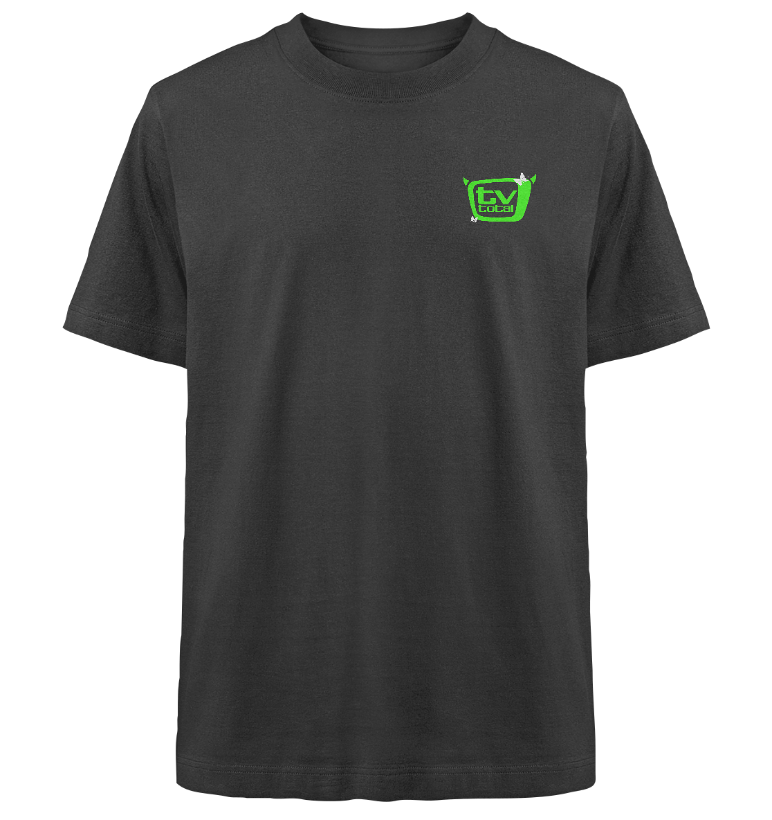 TV total - IN MY PUFFI ERA (Grün) - Heavy Oversized Organic Shirt