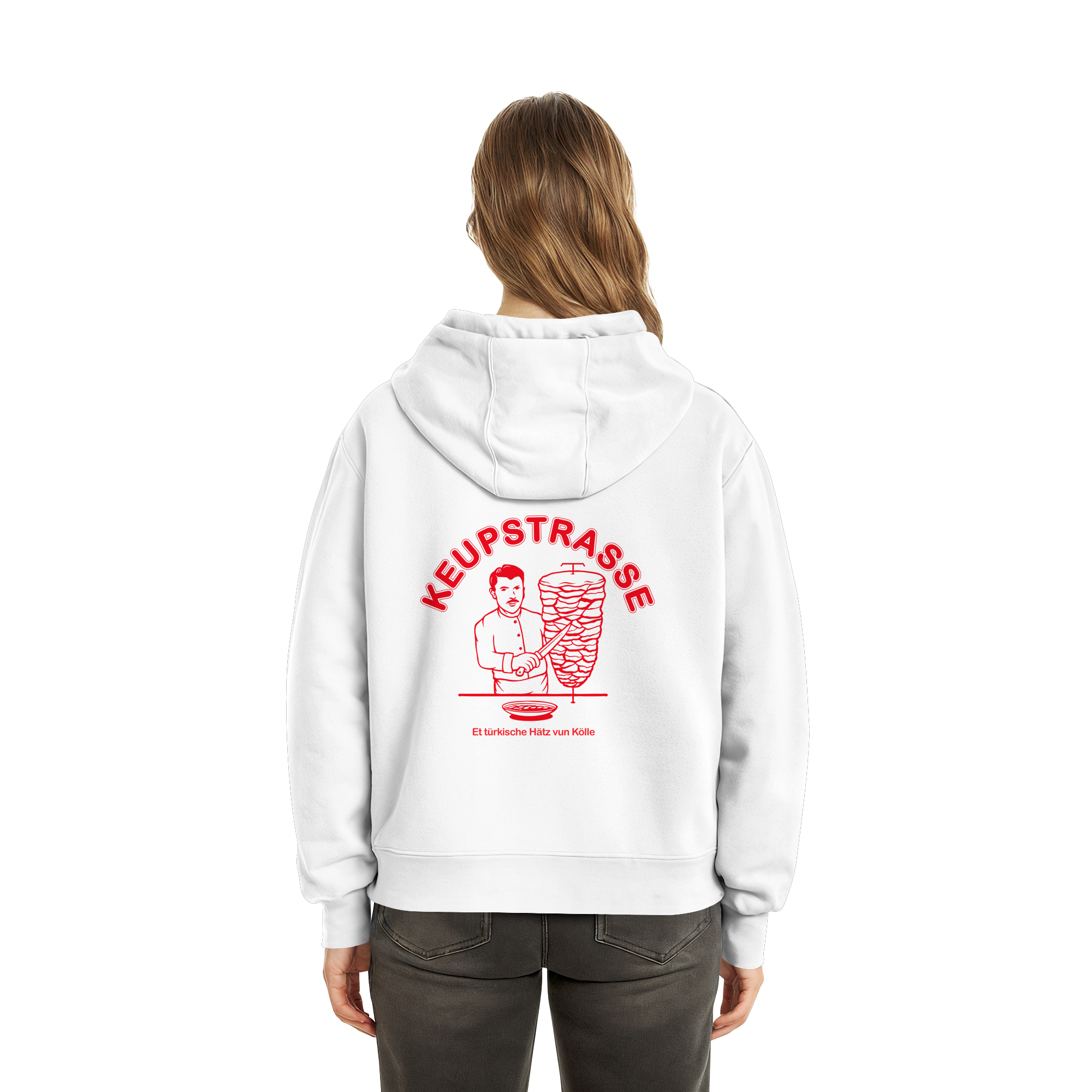 Keupstrasse  - Fluffy Boxcut Hoodie
