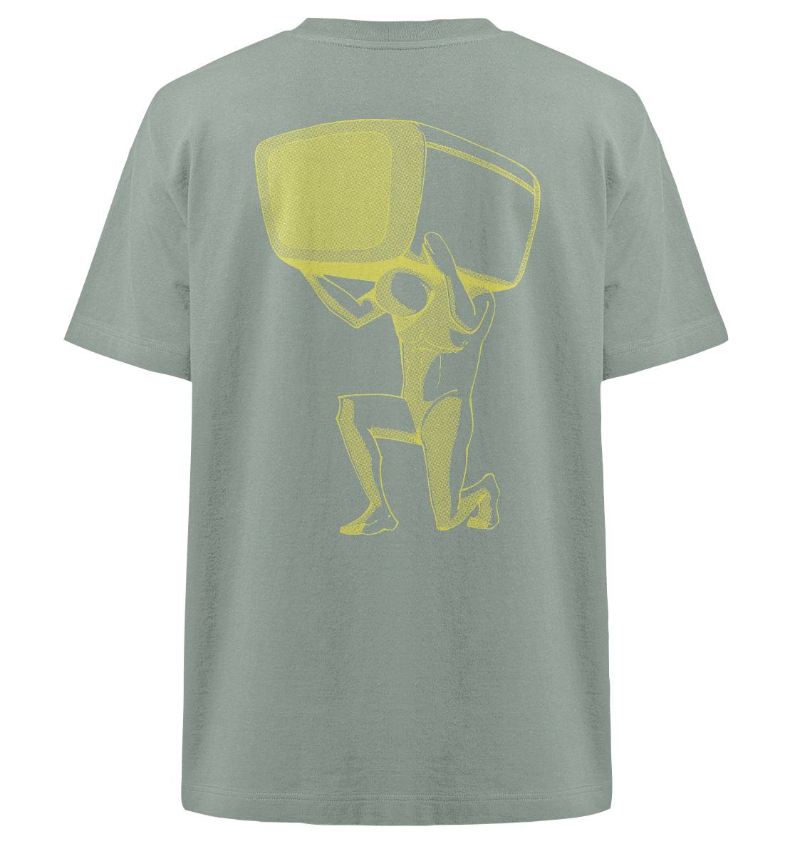 TV total Classics (Gelb) - Heavy Oversized Organic Shirt