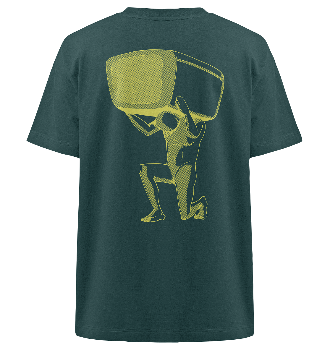 TV total Classics (Gelb) - Heavy Oversized Organic Shirt