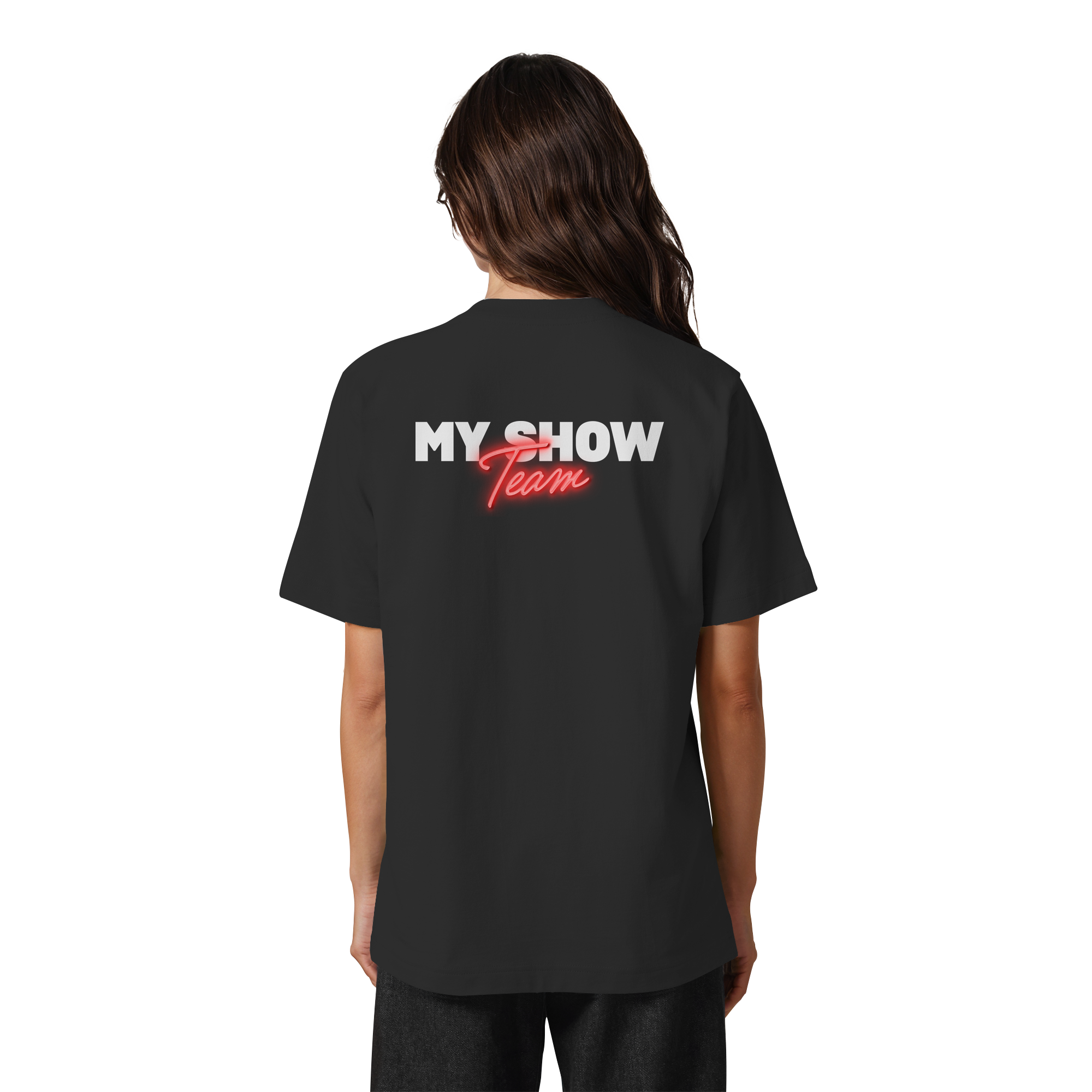 MYSHOW TEAM - Heavy Oversized Organic Shirt