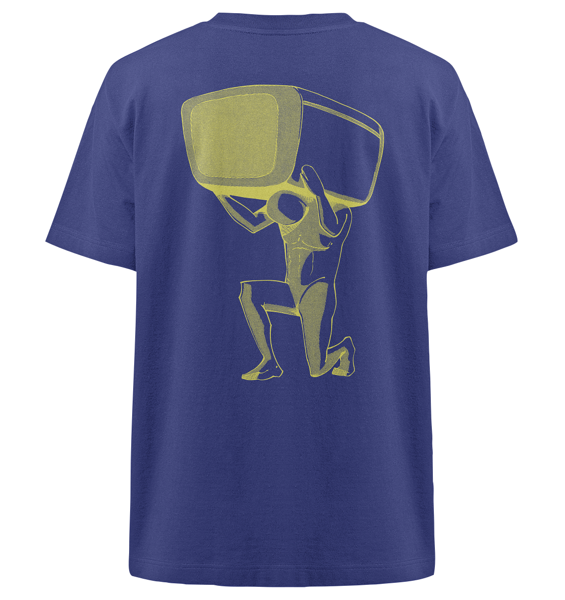 TV total Classics (Gelb) - Heavy Oversized Organic Shirt