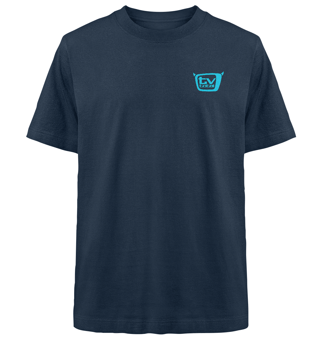 TV total Classics (Blau) - Heavy Oversized Organic Shirt