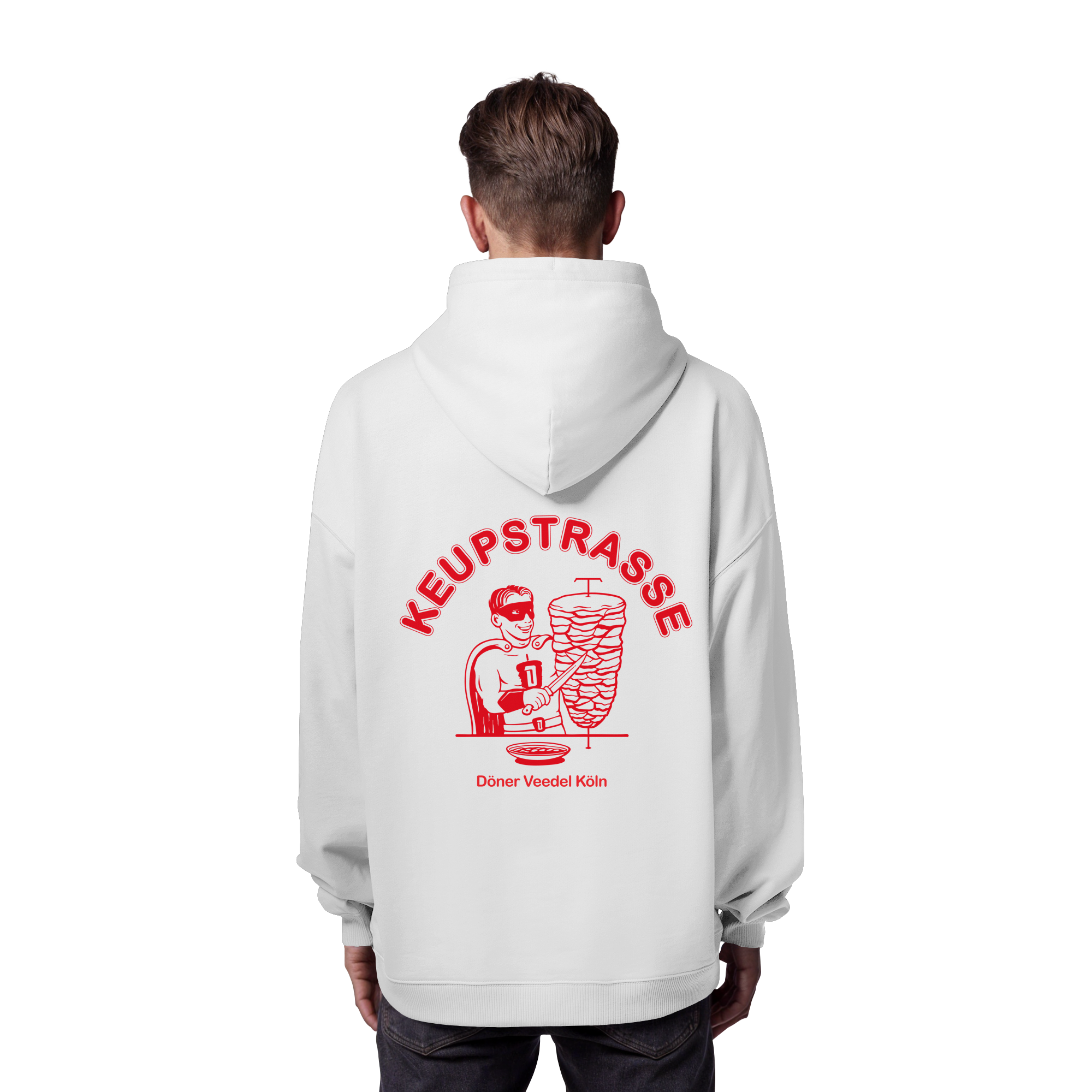 TV TOTAL DÖNERMAN X KEUPSTRASSE - Organic Oversize Hoodie
