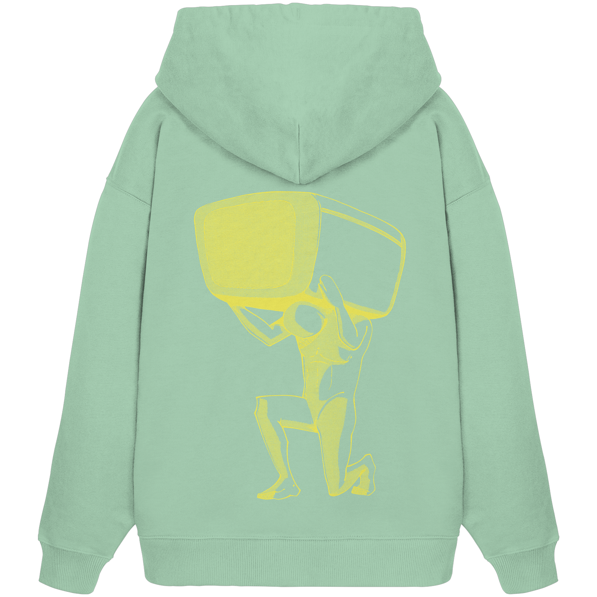 TV total Classics (Gelb) -  Organic Oversize Hoodie