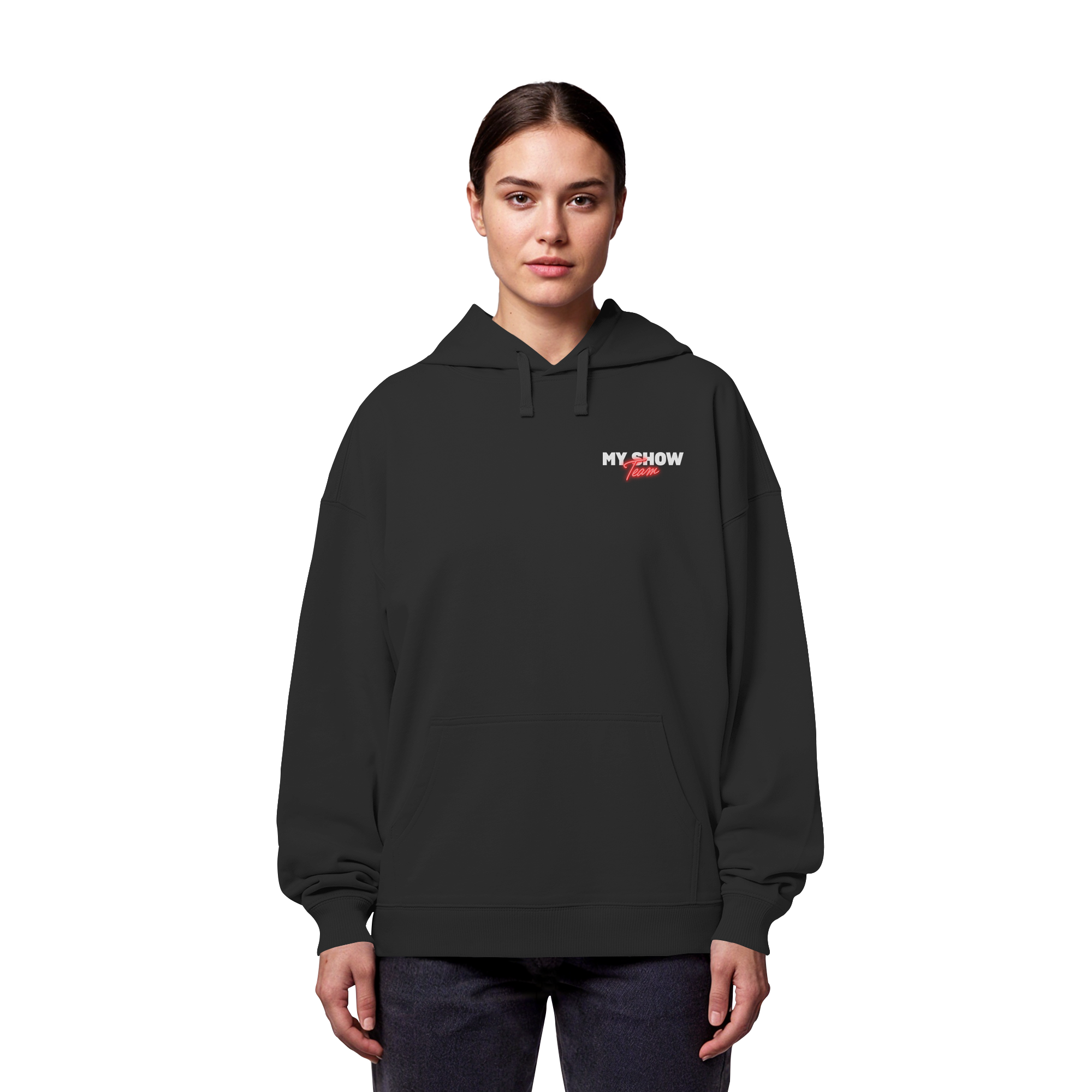 MYSHOW TEAM - Organic Oversize Hoodie