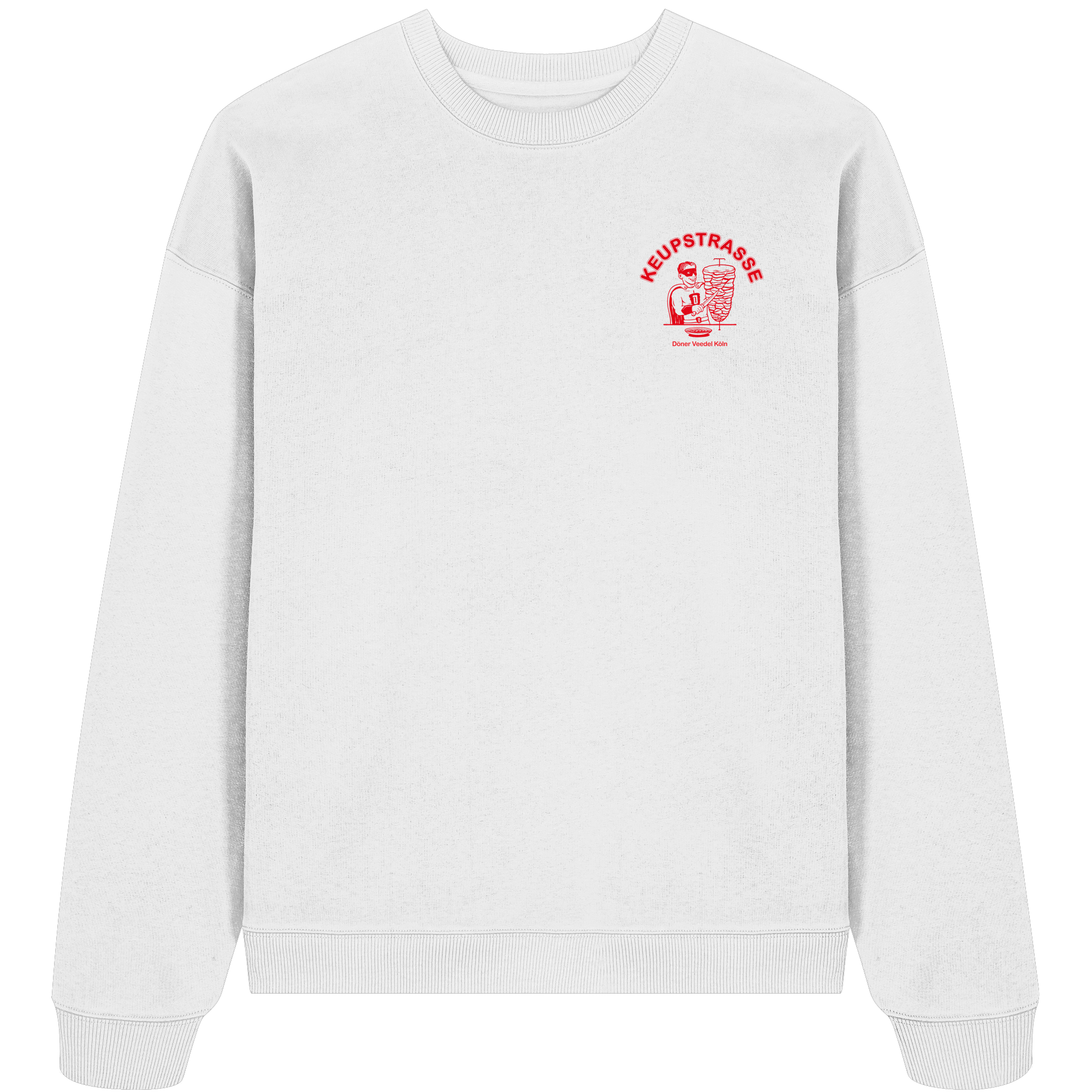 TV TOTAL DÖNERMAN X KEUPSTRASSE - Organic Oversize Sweatshirt