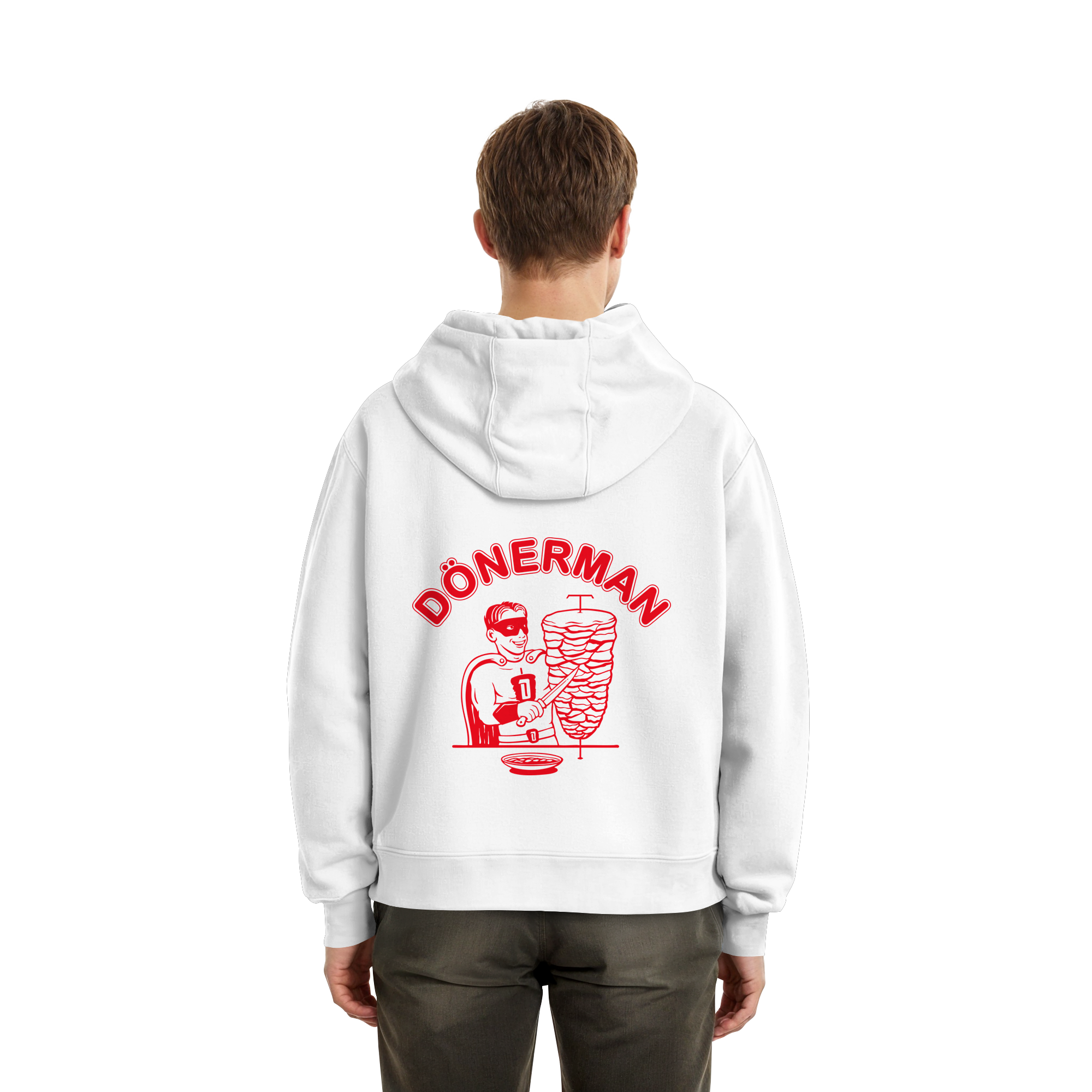 TV total DÖNERMAN - Fluffy Boxcut Hoodie