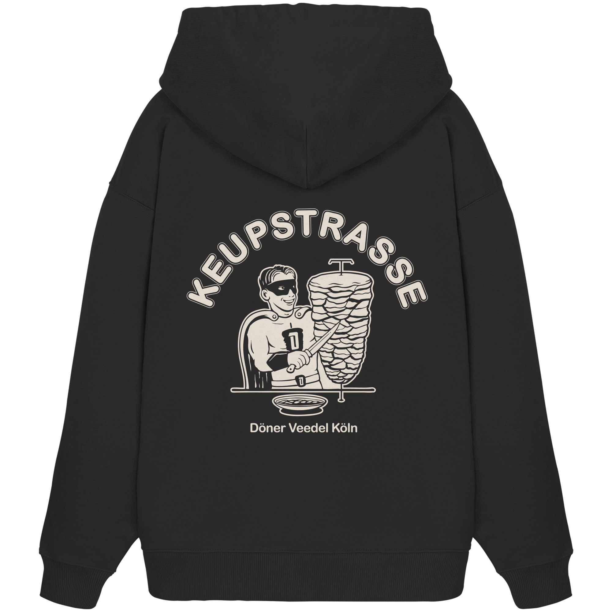 TV TOTAL DÖNERMAN X KEUPSTRASSE - Organic Oversize Hoodie