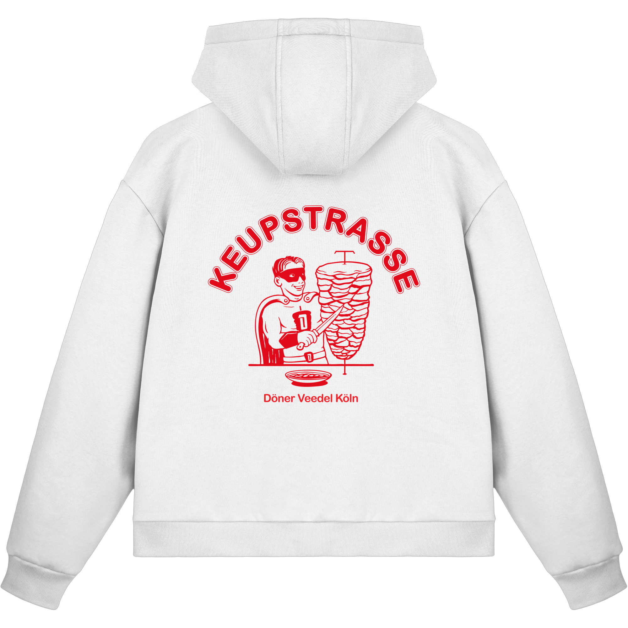 TV TOTAL DÖNERMAN X KEUPSTRASSE - Fluffy Boxcut Zipper